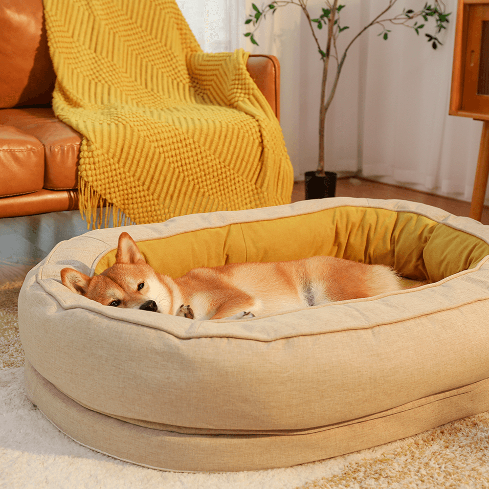 Donut Orthopedic Outdoor Dog Bed