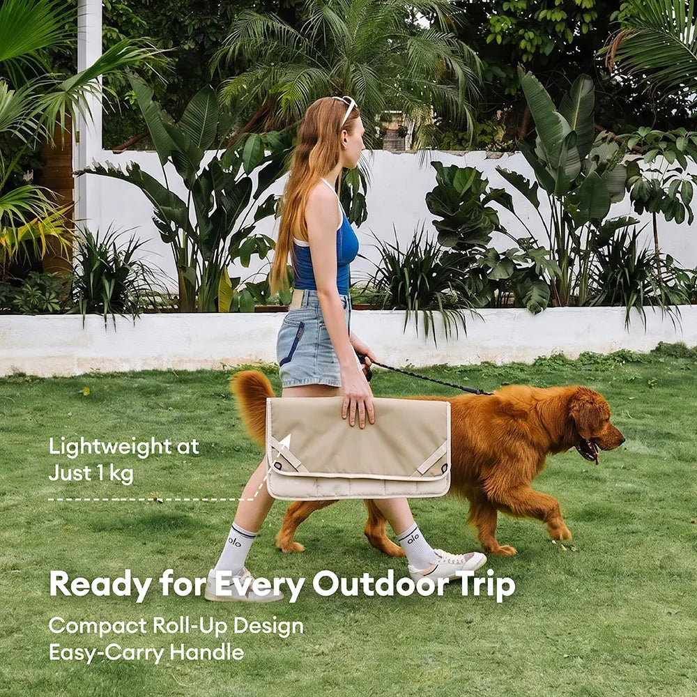Portable Waterproof Outdoor Dog Mat for Travel & Camping - Urban Roaming
