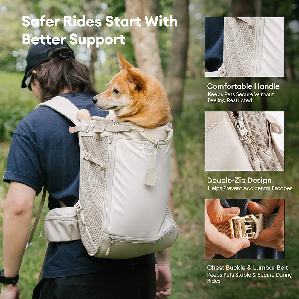 Hundetragetaschen Hunderucksäcke Hundefahrradtaschen - Urban Roaming