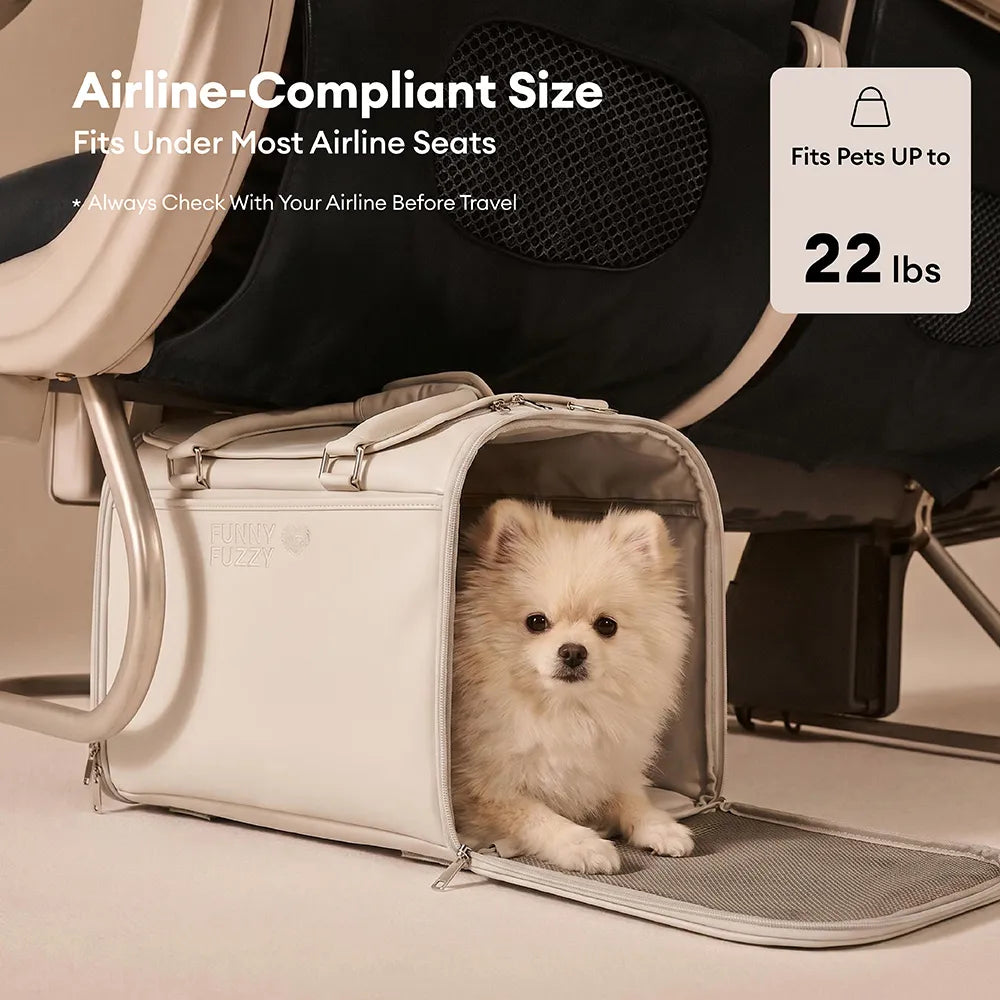 Dog Carrier Airline Approved Soft-Sided Pet Carrier for Cats - Urban Roaming