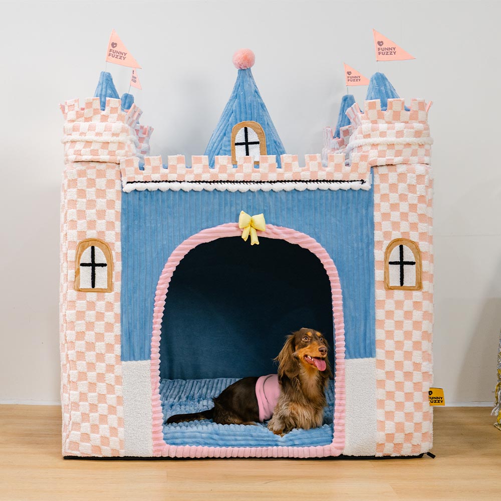 Christmas Snow House Cozy Warmth Large Dog House