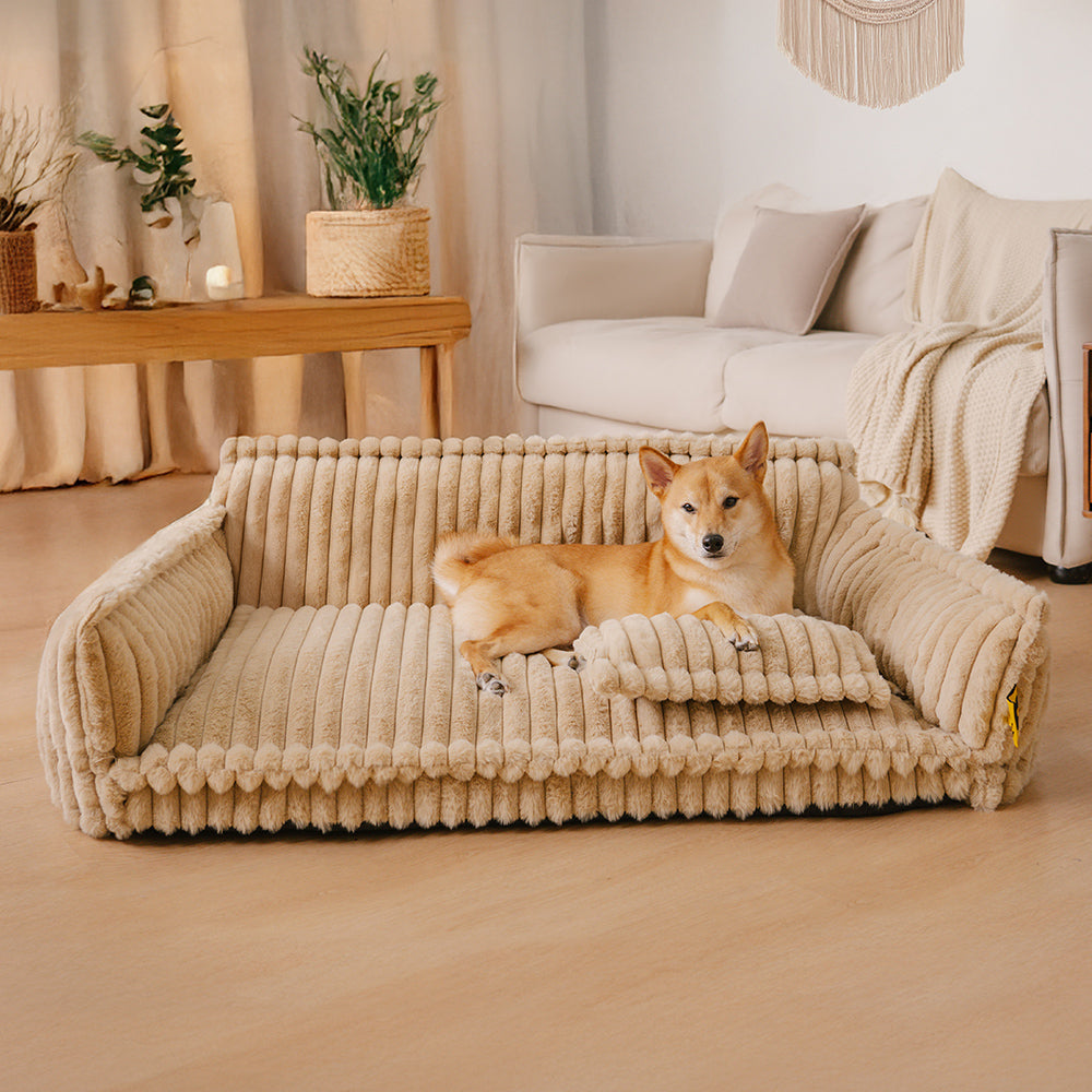 Großes waschbares flauschiges orthopädisches weiches Hundekissen Outdoor Hundesofa-Bett-Snoozy Dream