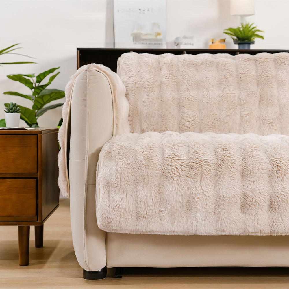 Wasserabweisende Flauschige Weiche Möbelschoner Relaxsessel Bezüge Sofa Bezüge