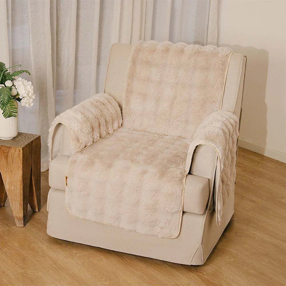 Wasserabweisende Flauschige Weiche Möbelschoner Relaxsessel Bezüge Sofa Bezüge