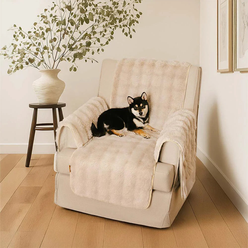 Wasserabweisende Flauschige Weiche Möbelschoner Relaxsessel Bezüge Sofa Bezüge