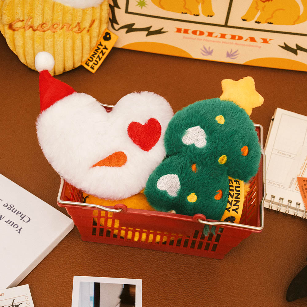 Plush Squeaky Dog Toy