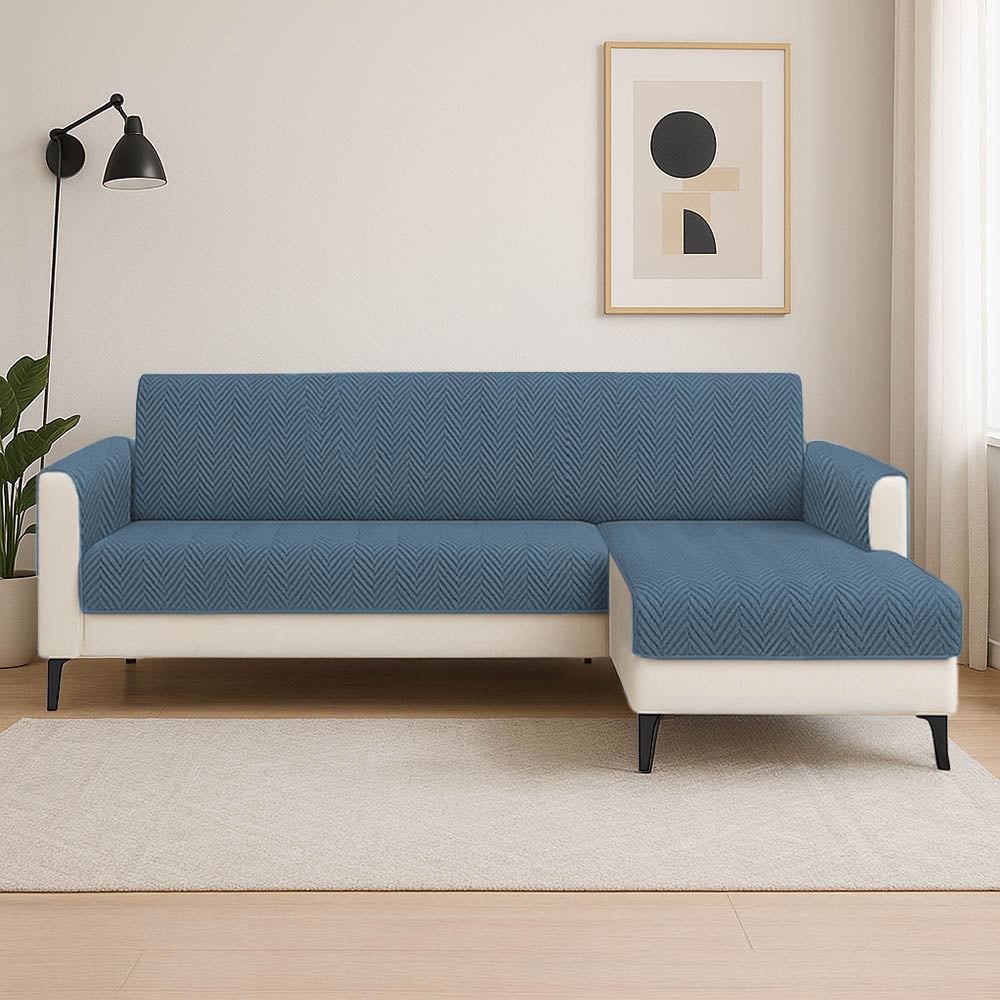 Wasserdichter, rutschfester Möbelschutz einteilige Sofa-Schonbezug für Haustiere – Slipsafe