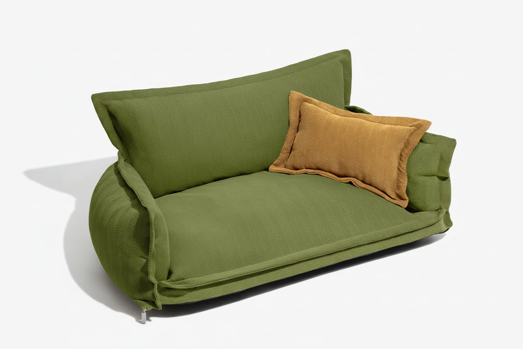 All-Season Chenille Dual-layer Removable Sponge Orthopedic Dog Bed With Pillow