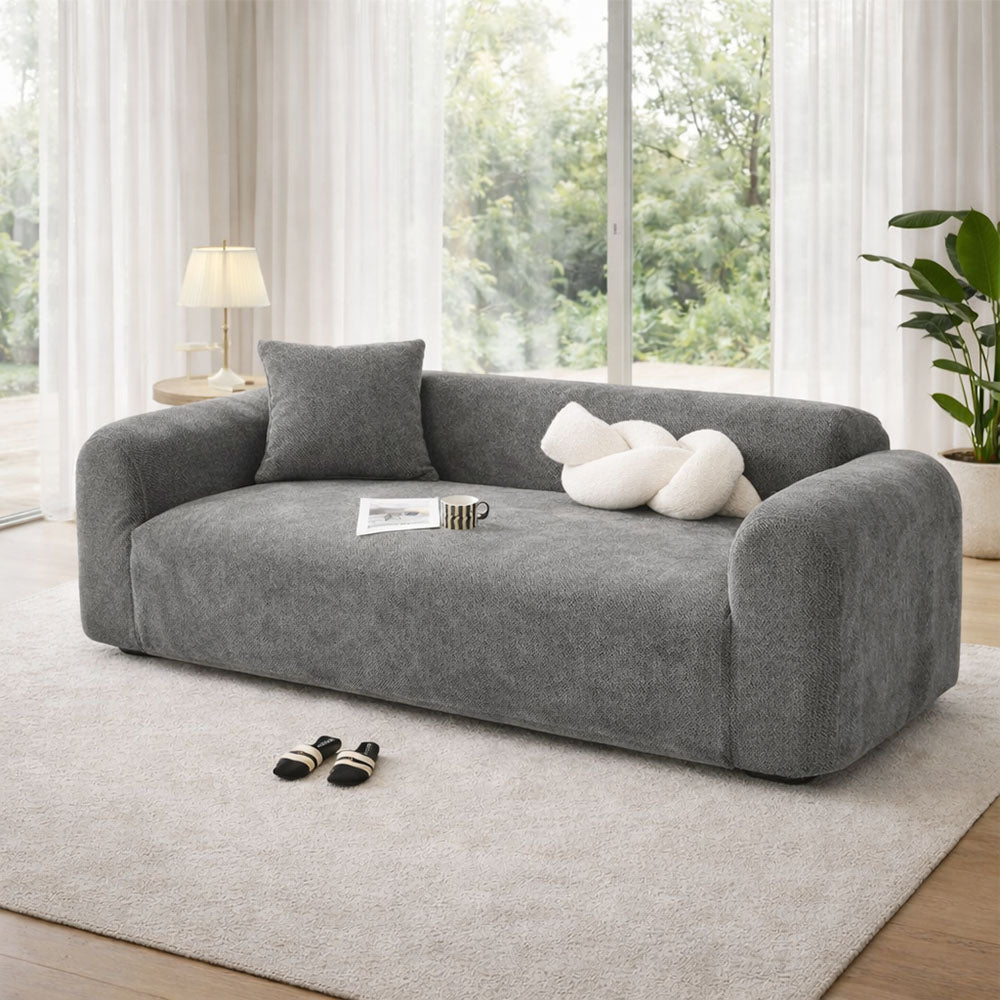 Fischgrätmuster Rundum Kratzschutz Sofa-Schonbezug Magischer Stretch-Sofabezug