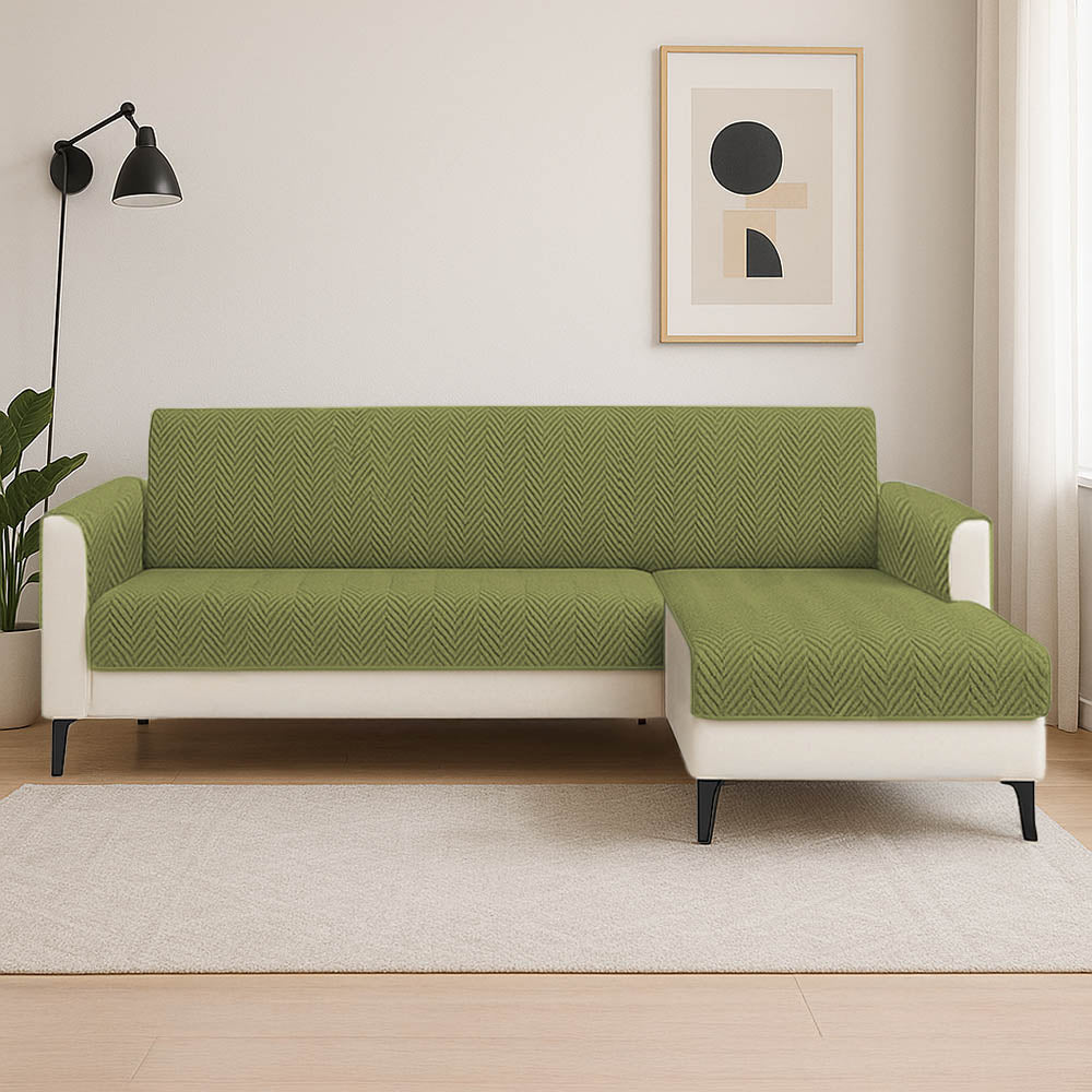Wasserdichter, rutschfester Möbelschutz einteilige Sofa-Schonbezug für Haustiere – Slipsafe