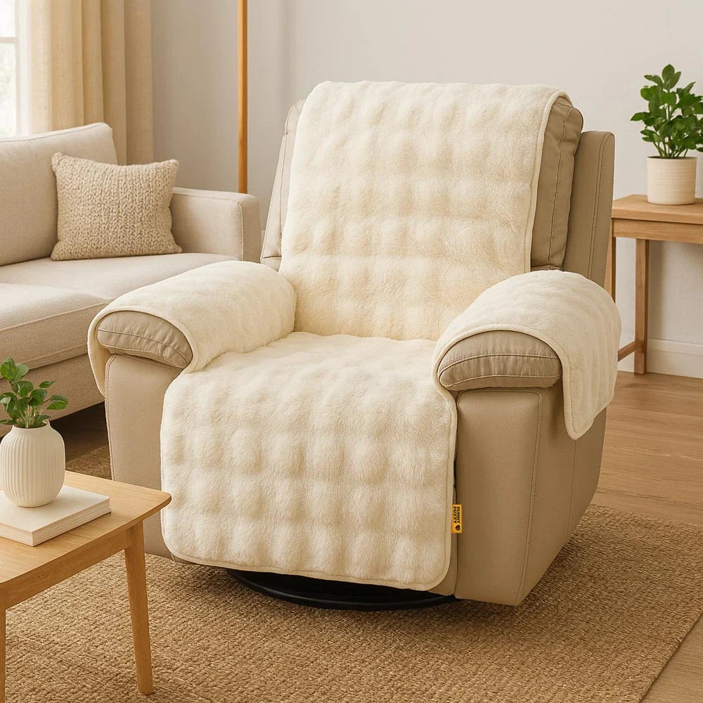 Wasserabweisende Flauschige Weiche Möbelschoner Relaxsessel Bezüge Sofa Bezüge