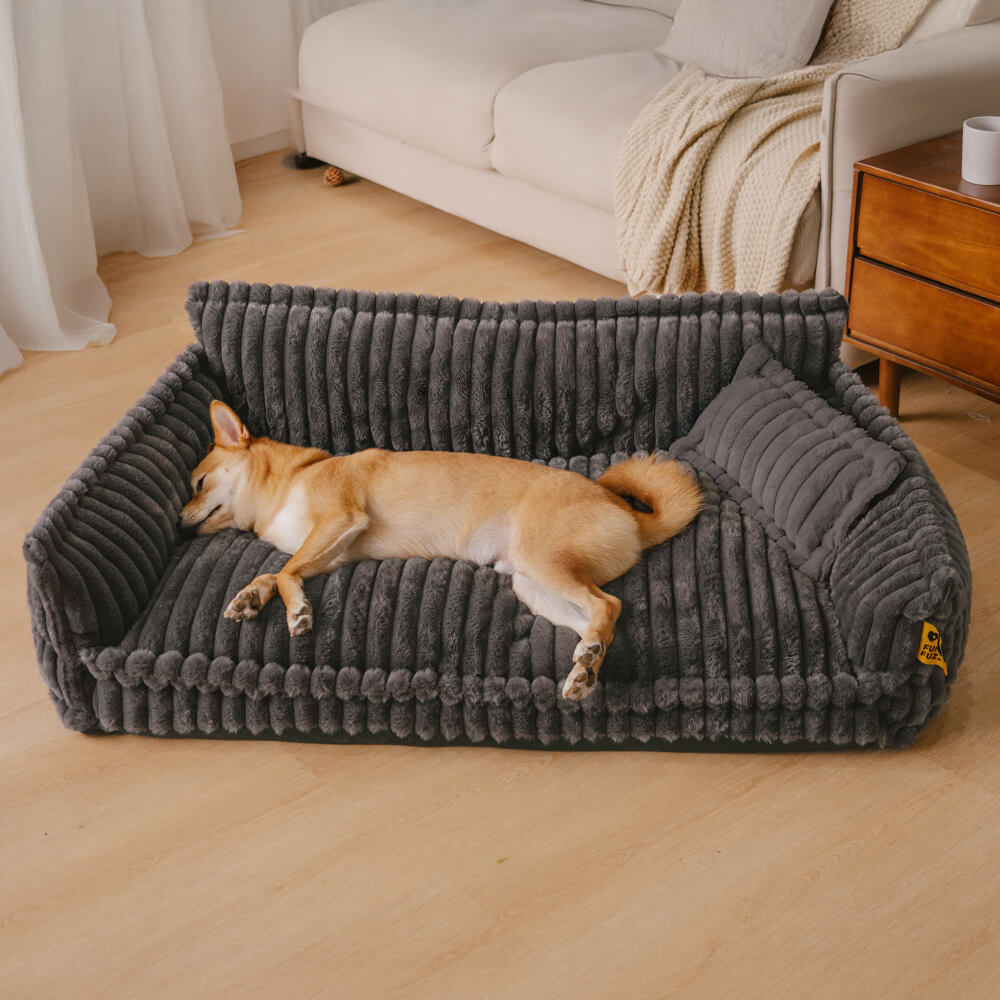Großes waschbares flauschiges orthopädisches weiches Hundekissen Outdoor Hundesofa-Bett-Snoozy Dream