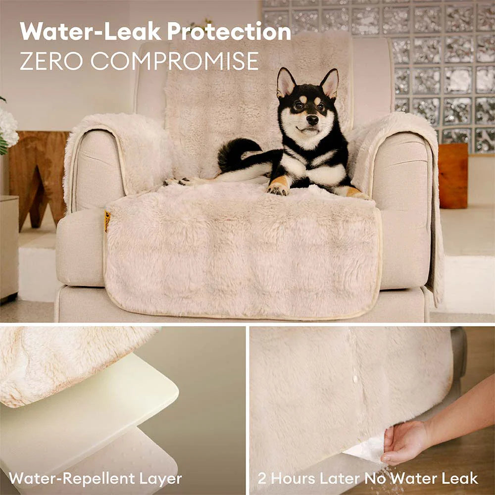 Wasserabweisende Flauschige Weiche Möbelschoner Relaxsessel Bezüge Sofa Bezüge