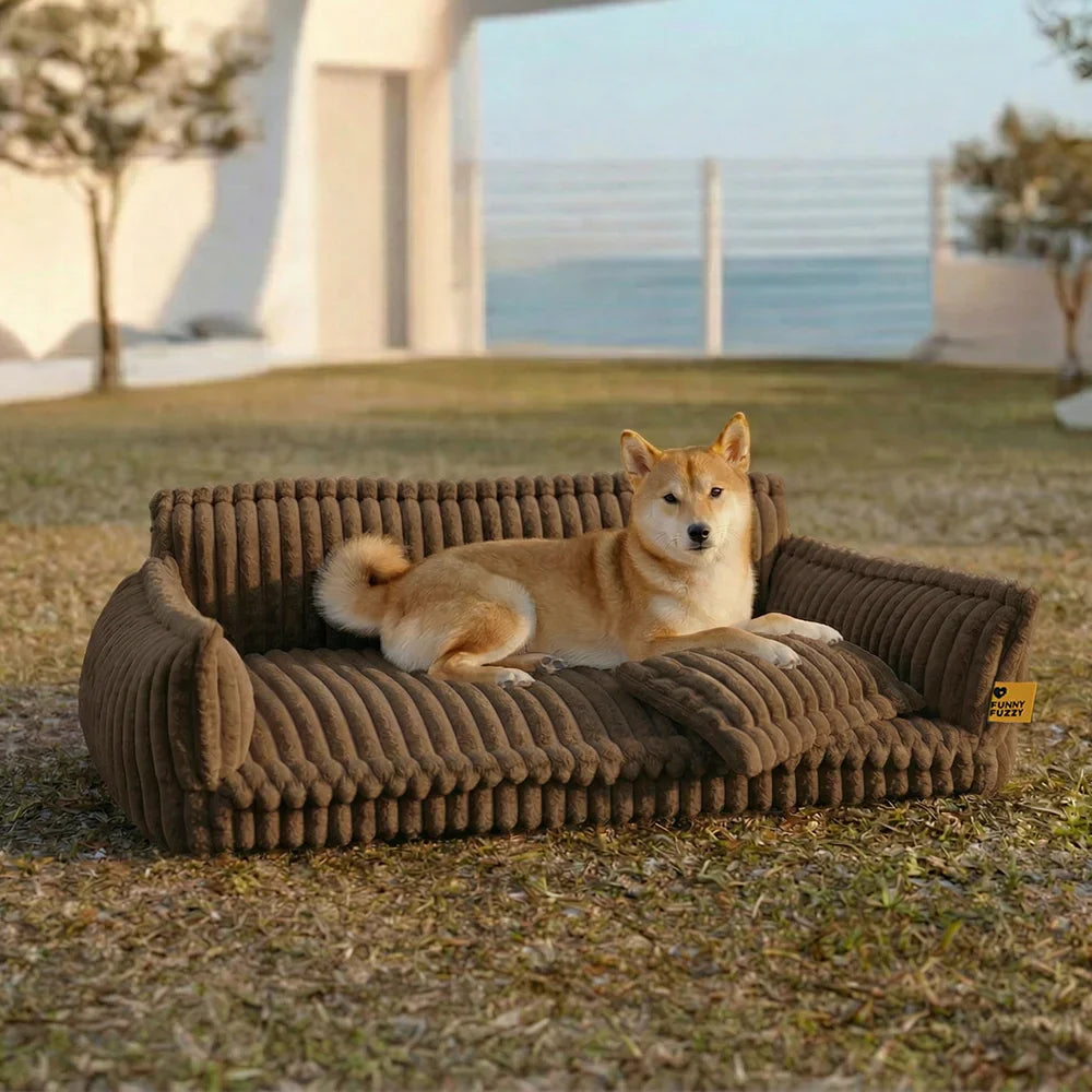 Großes waschbares flauschiges orthopädisches weiches Hundekissen Outdoor Hundesofa-Bett-Snoozy Dream