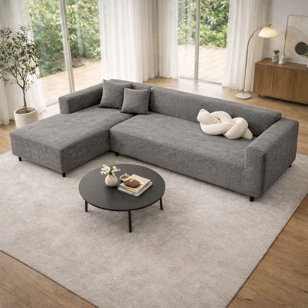Fischgrätmuster Rundum Kratzschutz Sofa-Schonbezug Magischer Stretch-Sofabezug