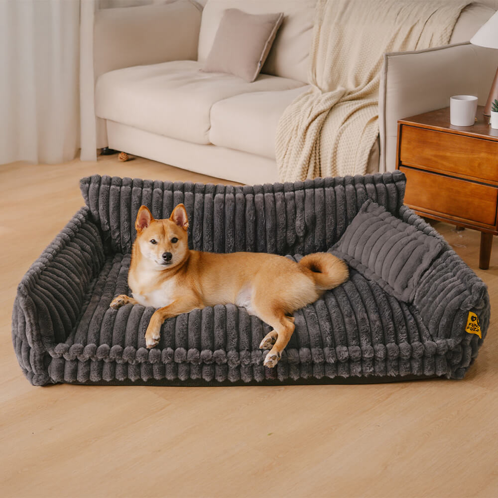 Großes waschbares flauschiges orthopädisches weiches Hundekissen Outdoor Hundesofa-Bett-Snoozy Dream