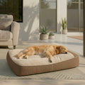 Large Outdoor Scratch-resistant Spine Protection Dog Cushion Bed