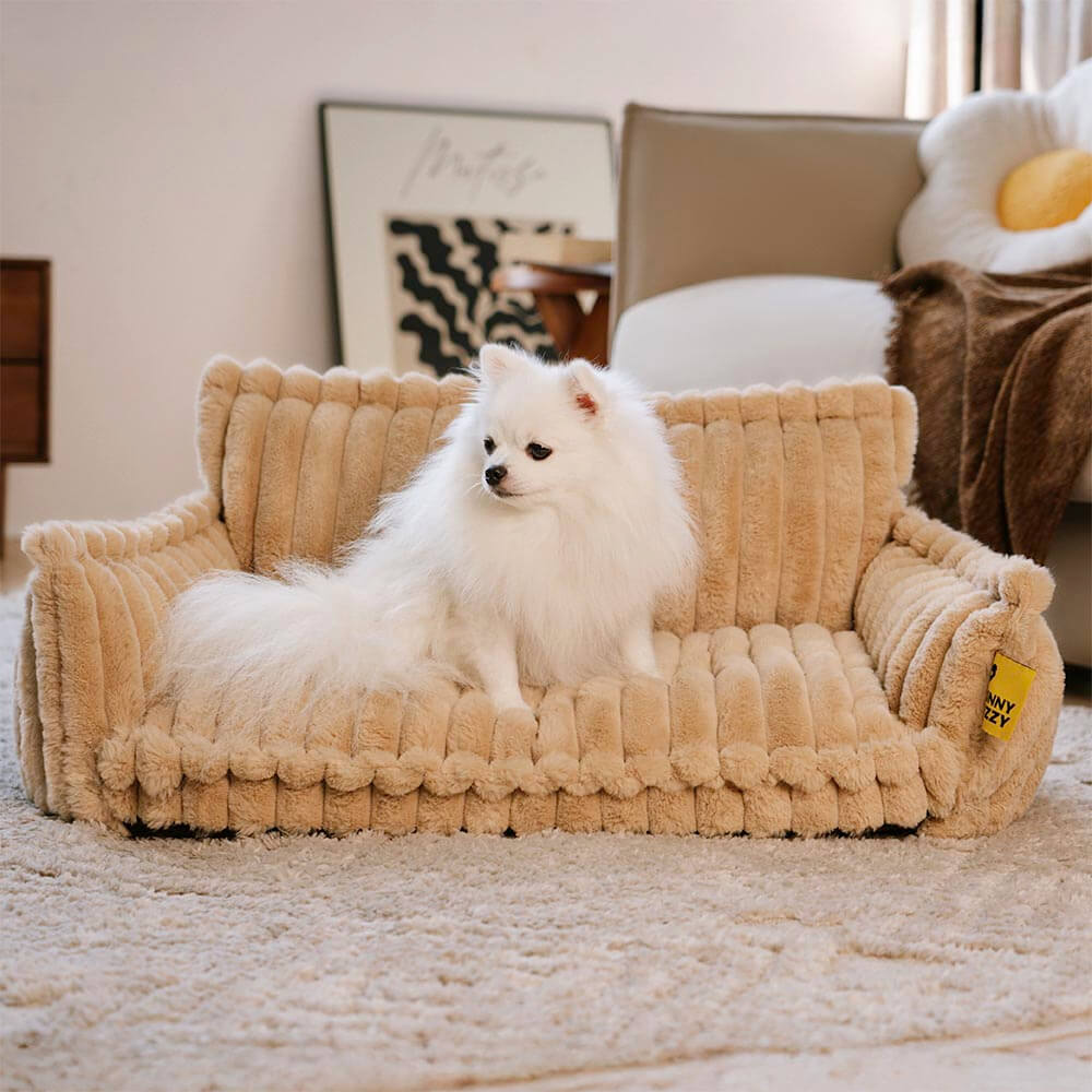 Großes waschbares flauschiges orthopädisches weiches Hundekissen Outdoor Hundesofa-Bett-Snoozy Dream