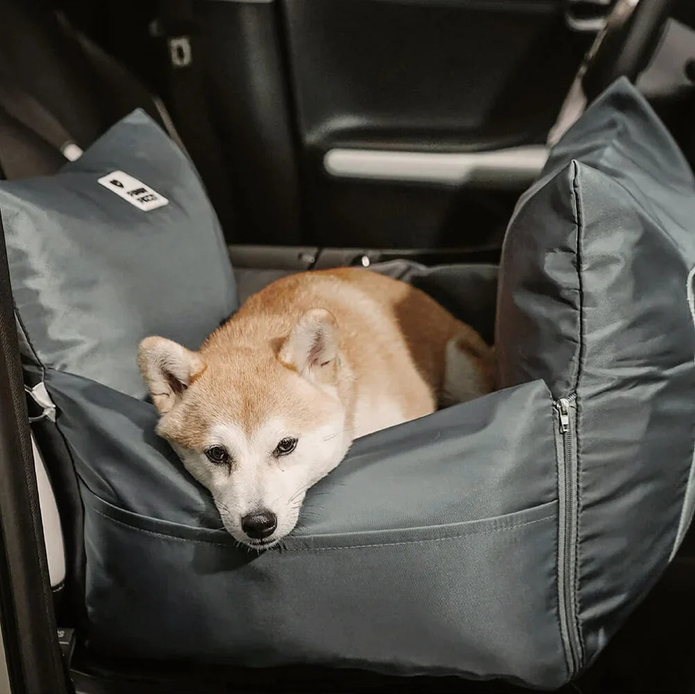 Wasserdichtes ISOFIX Hunde-Autositzbett mit LATCH-System – Erste Klasse