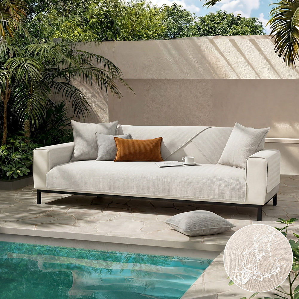 Wasserdichte, ganzjährige, schmutzabweisende, robuste Outdoor-Sofahusse