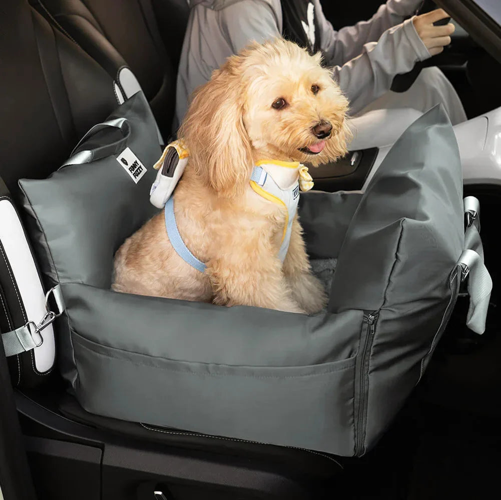 Wasserdichtes ISOFIX Hunde-Autositzbett mit LATCH-System – Erste Klasse