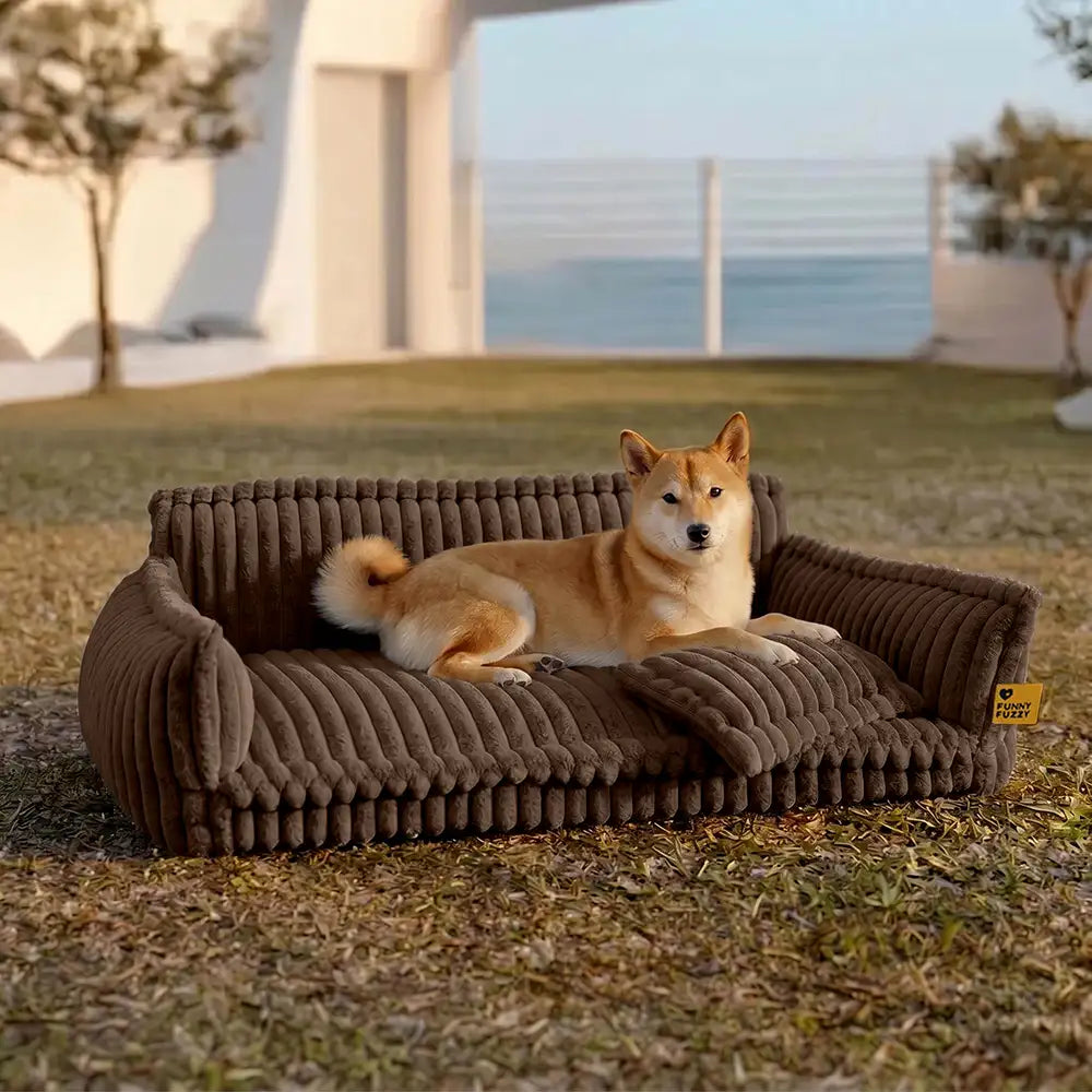 Großes waschbares flauschiges orthopädisches weiches Hundekissen Outdoor Hundesofa-Bett-Snoozy Dream