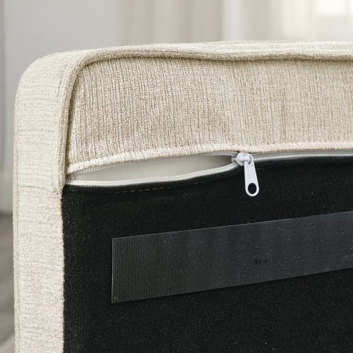 Elegant Raised Dog Sofa Bed – Large & Medium Dogs | Beige