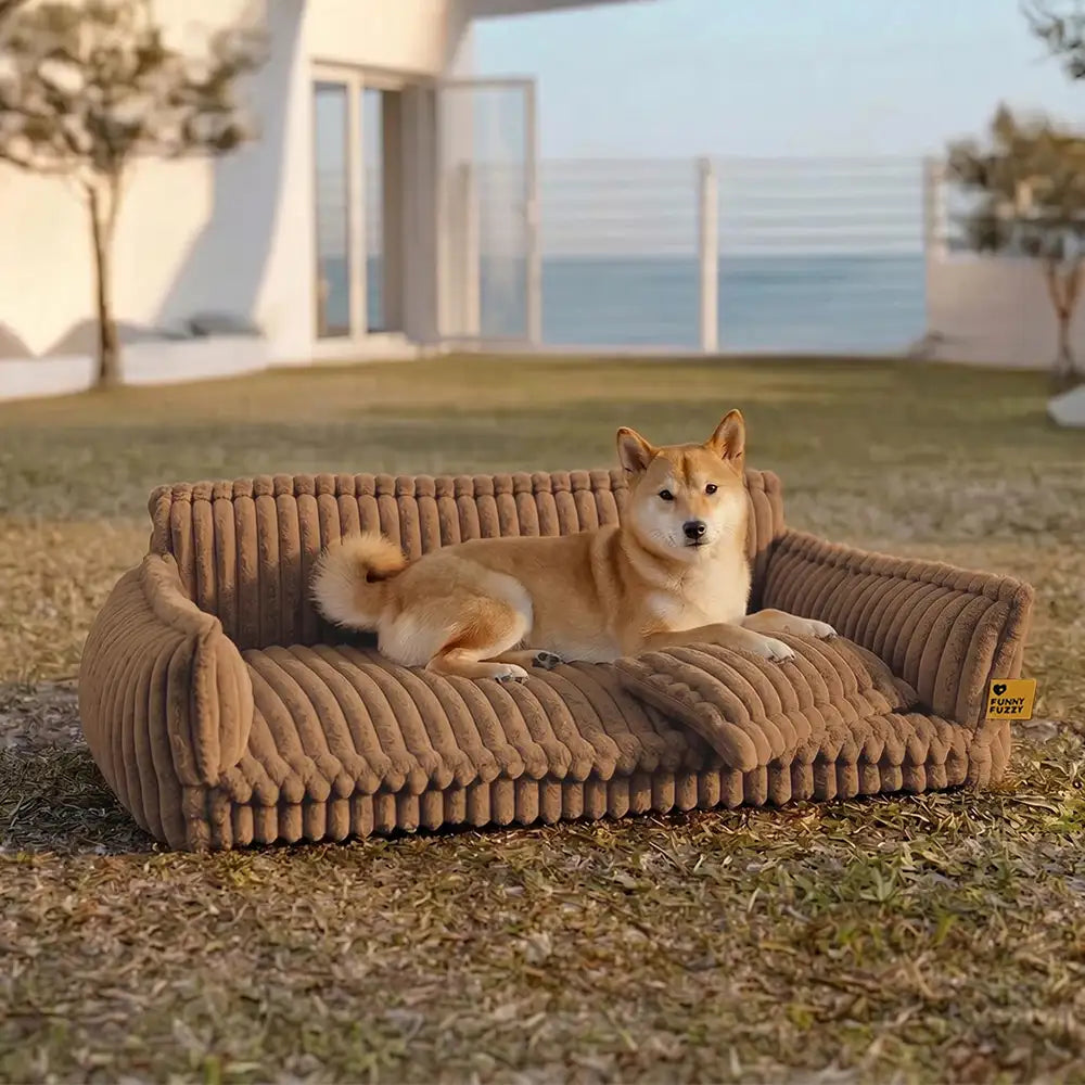 Großes waschbares flauschiges orthopädisches weiches Hundekissen Outdoor Hundesofa-Bett-Snoozy Dream