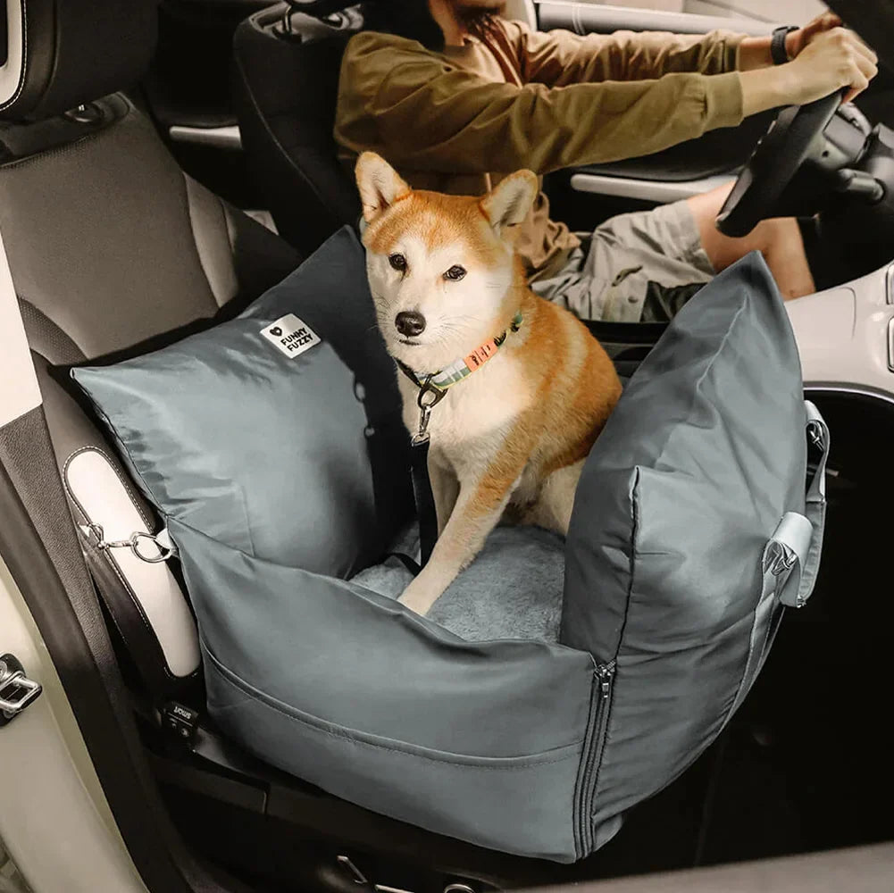 Wasserdichtes ISOFIX Hunde-Autositzbett mit LATCH-System – Erste Klasse