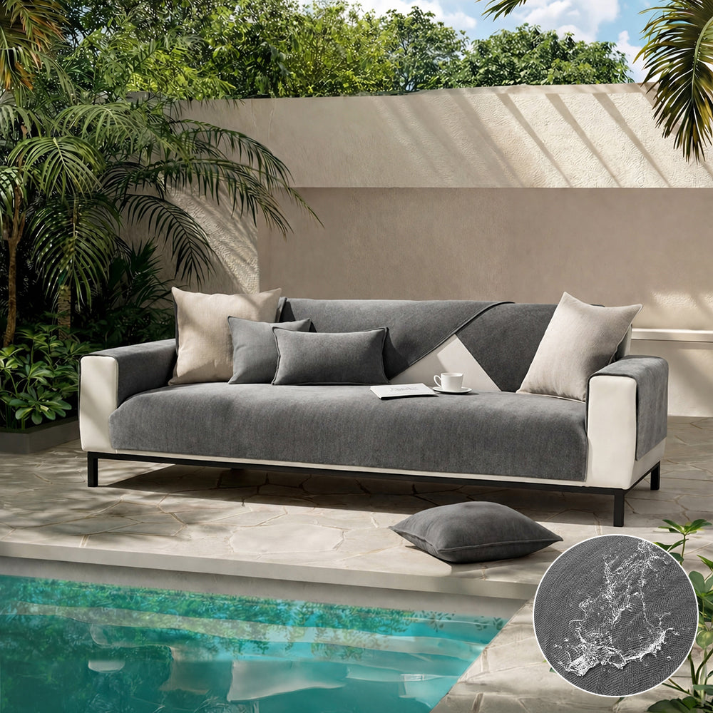 Wasserdichte, ganzjährige, schmutzabweisende, robuste Outdoor-Sofahusse