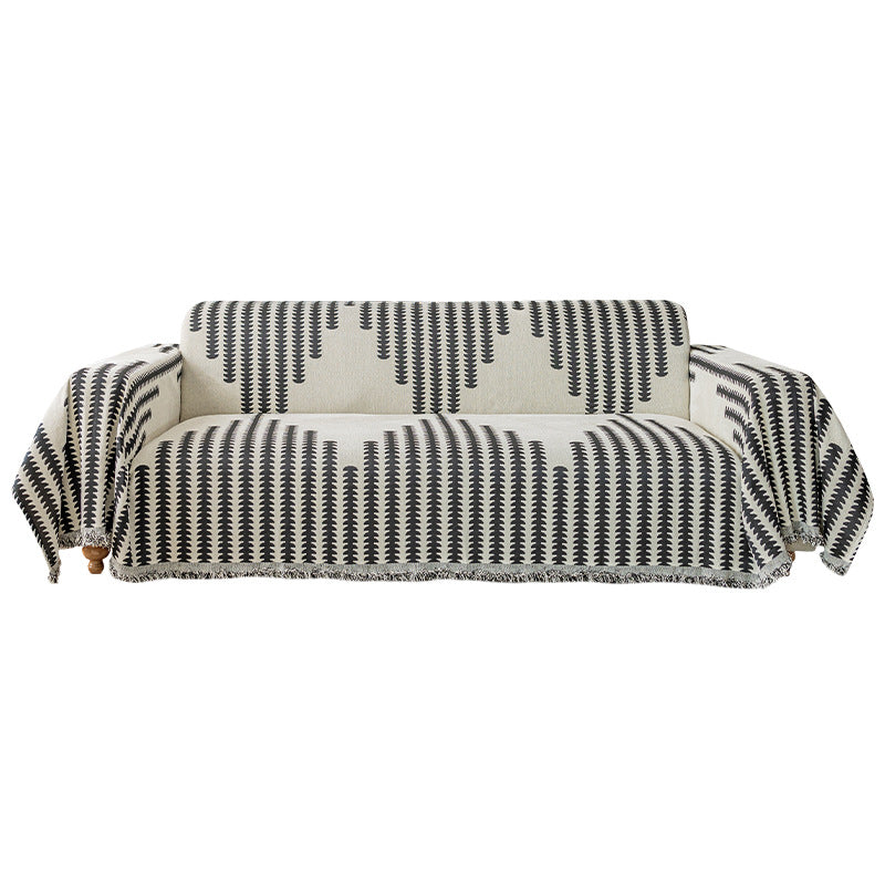 All-seasons Chenille Fabric Double-sided Anti-scratch Home Decoration Armchair Cover