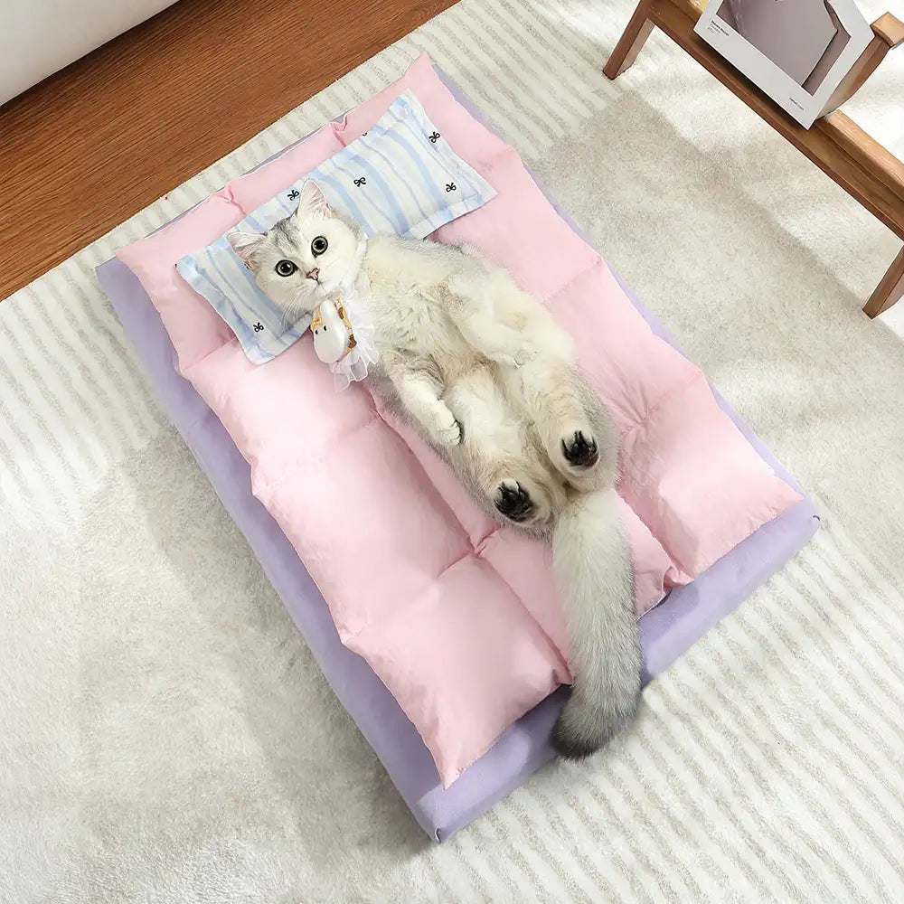 Alles-in-einem multifunktionales wasserabweisendes Komfort-Hundebett mit Kissen