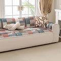 Artistic Line Quilted Comfortable Sofa Protection Non-Slip Couch Cover