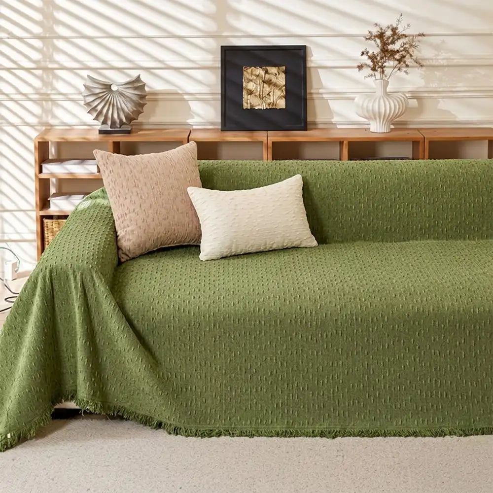 Chenille-Jacquard-Sofabezug Kratzfest Couch-Schutz