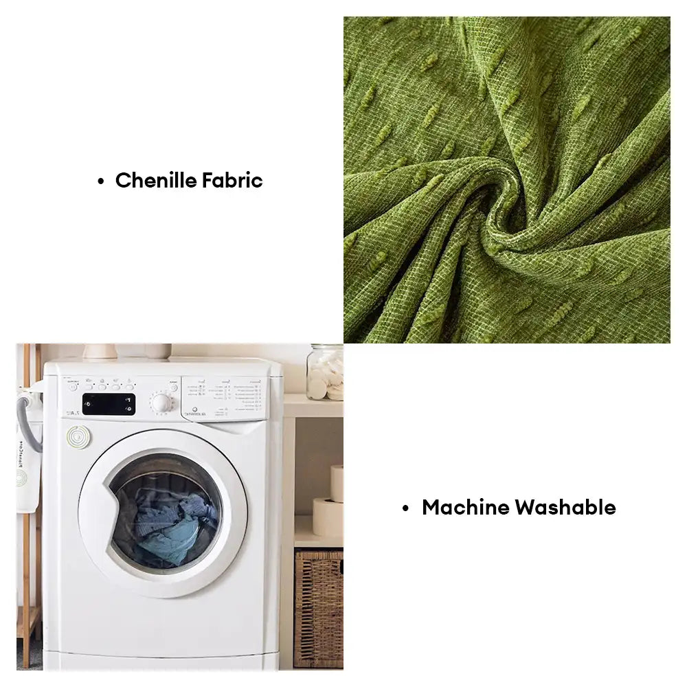 Chenille-Jacquard-Sofabezug Kratzfest Couch-Schutz