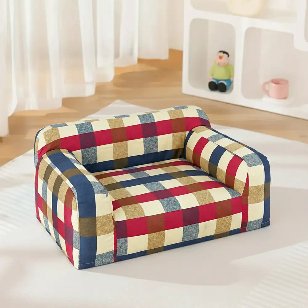 Hundesofabett aus atmungsaktivem, kratzfestem Baumwoll-Canvas-Stoff