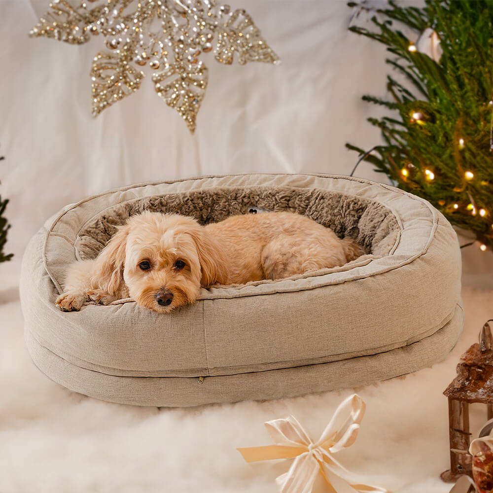 Donut Orthopedic Outdoor Dog Bed