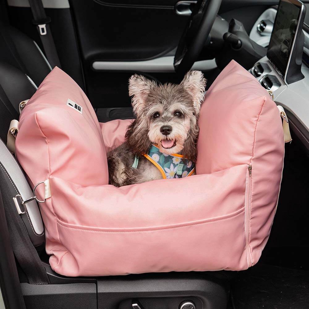 Wasserdichtes ISOFIX Hunde-Autositzbett mit LATCH-System – Erste Klasse