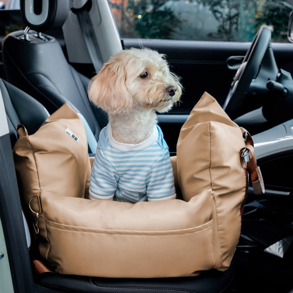 Wasserdichtes ISOFIX Hunde-Autositzbett mit LATCH-System – Erste Klasse