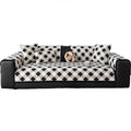 Diamond Chenille Scratch-resistant Sofa Protection Non-slip Couch Cover