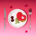Valentinstags-Rosen-Plüsch-Quietschspielzeug für Hunde