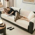 All-Season Breathable Chenille Scratch-Resistant Recliner Slipcover