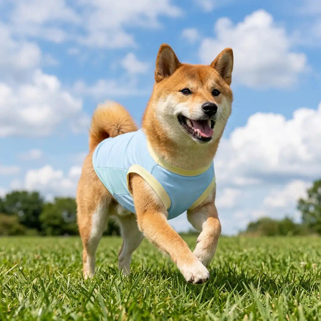 Cooling Ice Silk Sunscreen Dog Vest