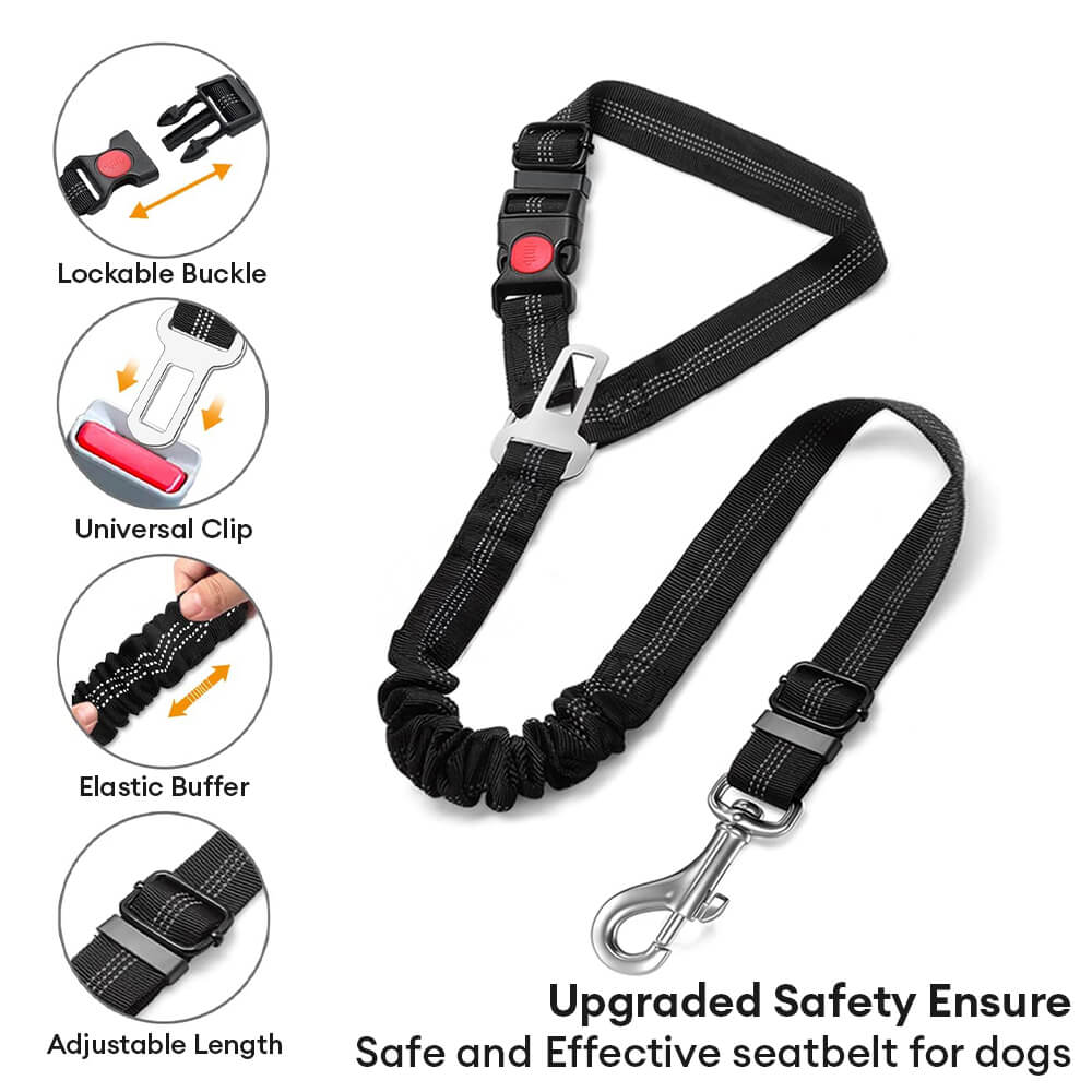 Dog Car Seat Belt for Vehicle Headrest