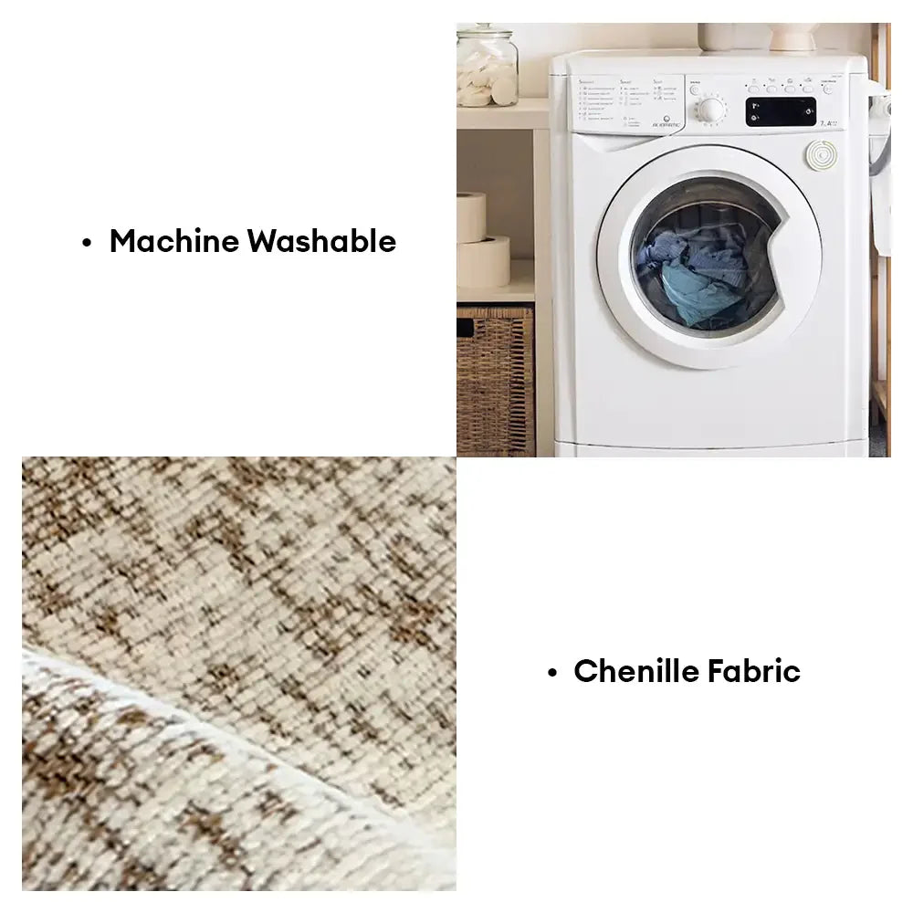 Modische gestreifte Chenille-Sofahusse als Kratzschutz