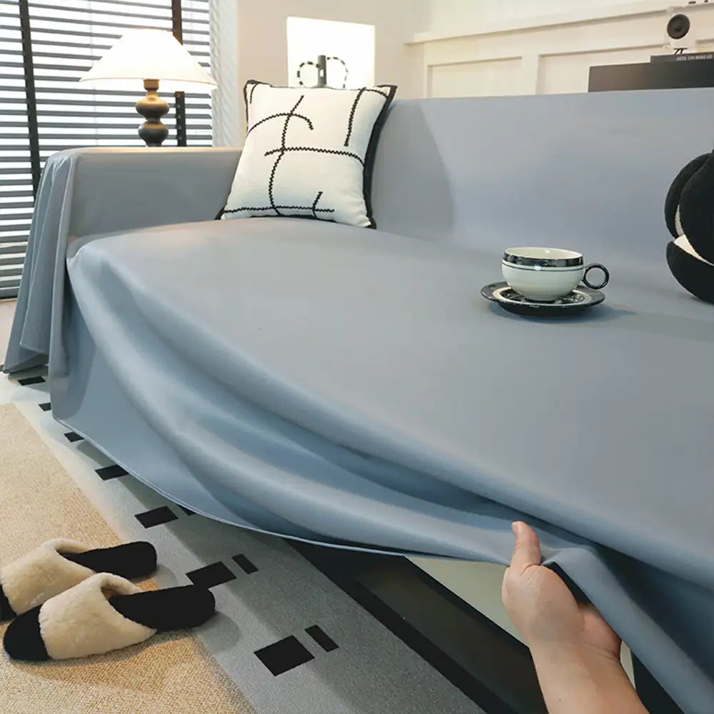 Sofaüberwurf aus Kunstleder, wasserdicht und tierhaardicht