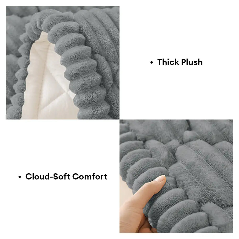 Flauschiger, tierfreundlicher Sofabezug, waschbarer Couchschoner, Haustiermatte