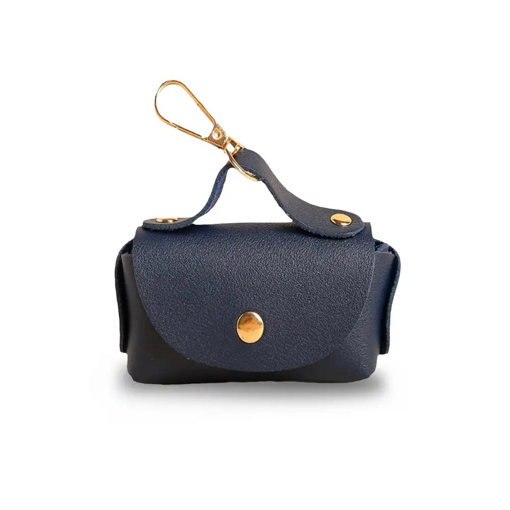 Hundekotbeutelspender aus Kunstleder im Handtaschen-Stil