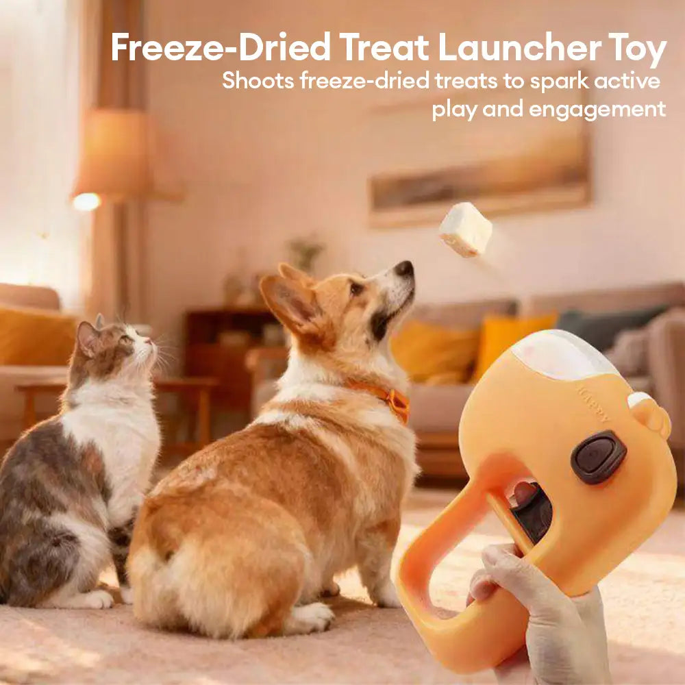 Haustier-Leckerli-Werfer Katzenspielzeug