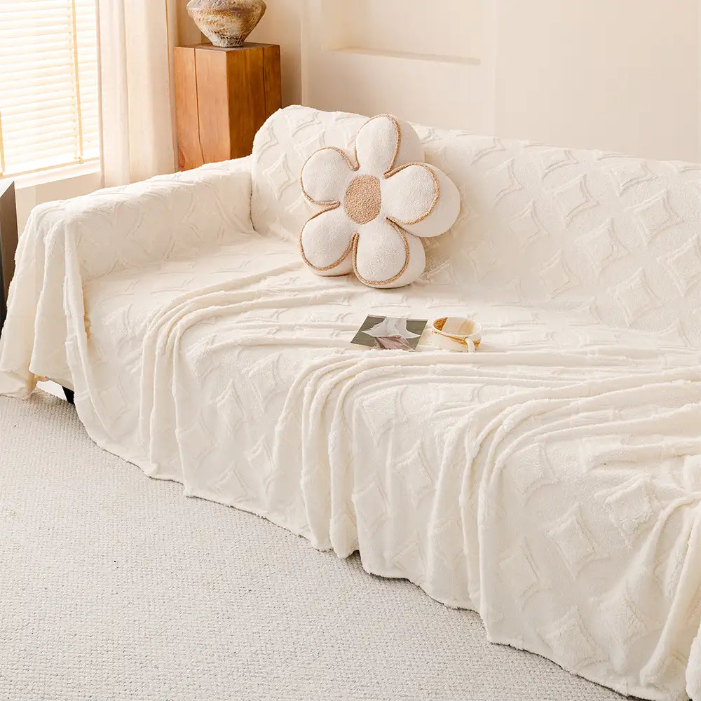 Star Series Plush Multifunctional Sofa Protective Couch Cover
